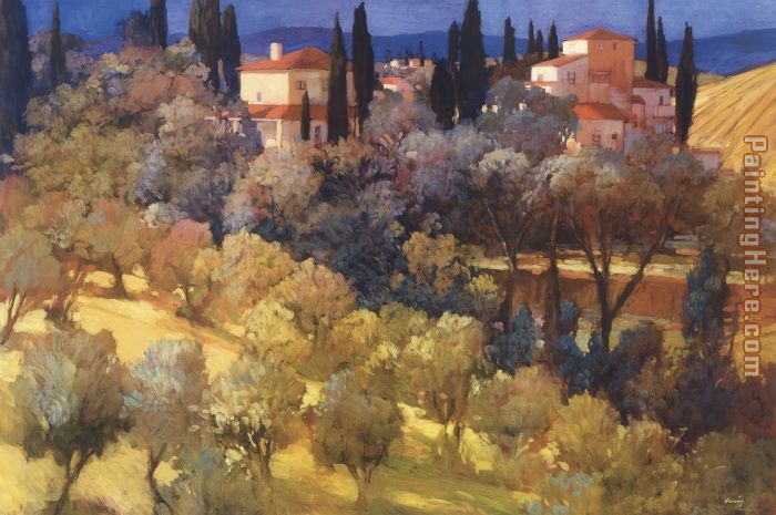 Florentine Landscape painting - Philip Craig Florentine Landscape art painting